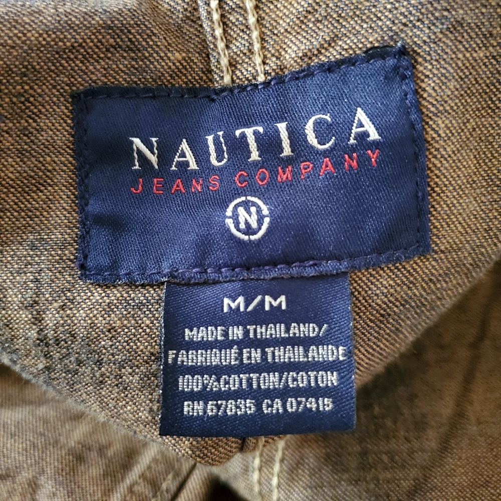 Nautica Military Inspired Denim Jacket - Picture 8 of 9